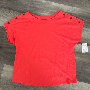 Women’s Croft & Barrow Coral Shirt - size medium